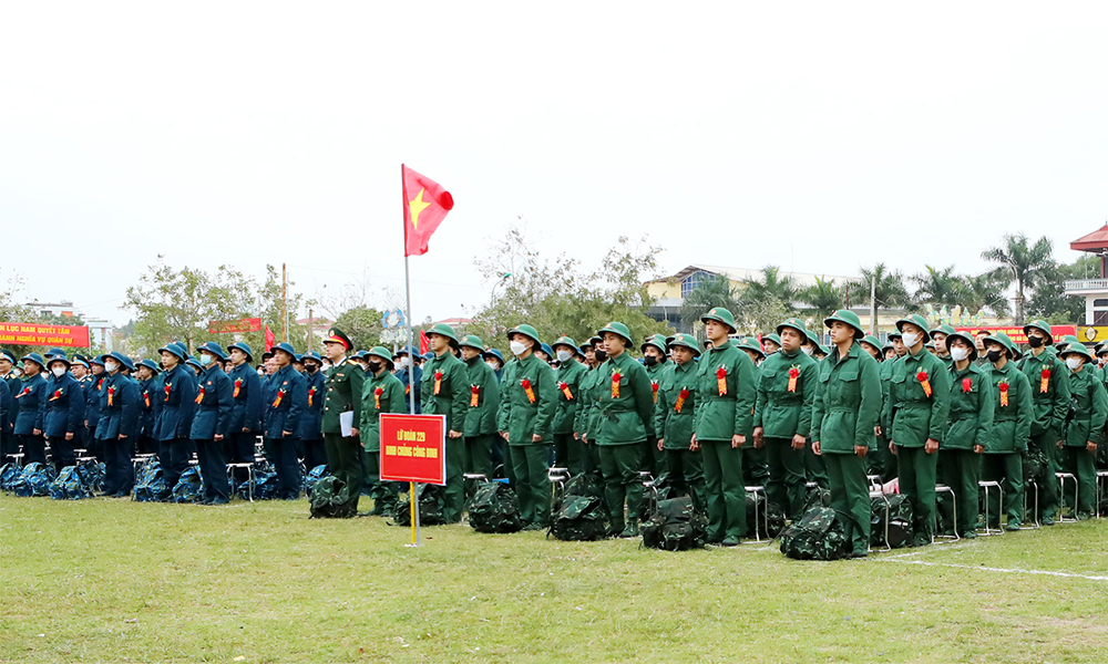  Tuyển chọn, gọi công dân nhập ngũ và thực hiện nghĩa vụ tham gia Công an nhân dân